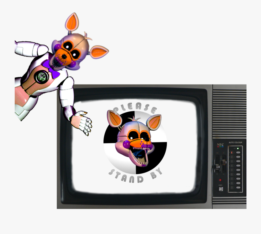 Tv Five Nights At Freddys Lolbit - Five Nights At Freddy's Please Stand, Transparent Clipart