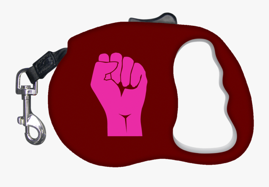 Clenched Fist Retractable Dog Leash - Leash, Transparent Clipart
