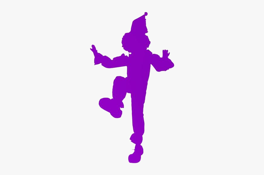 Colorful Vintage Circus Clown Png Clipart - Silhouette, Transparent Clipart