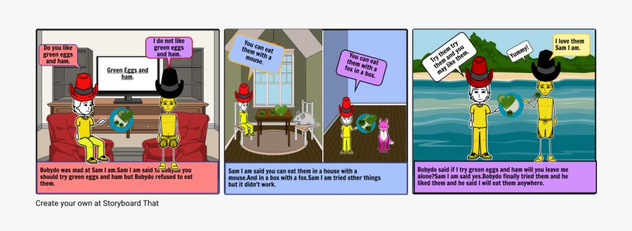 Sam Svg Green Eggs - Green Eggs And Ham Fox Box, Transparent Clipart