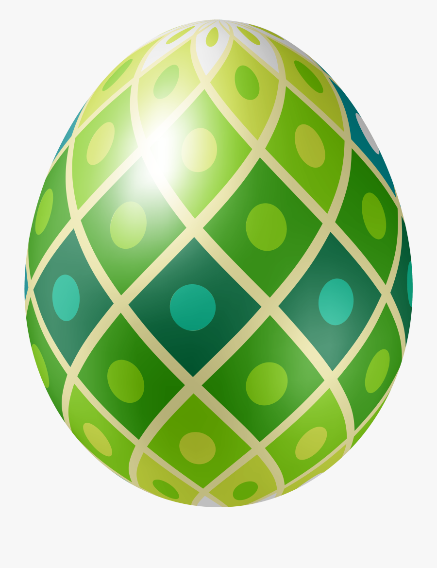 Easter Egg Png Green - Green Easter Egg Png, Transparent Clipart
