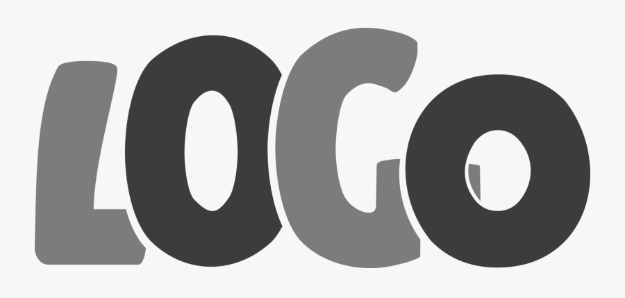 Text,brand,number - Logo Grayscale, Transparent Clipart