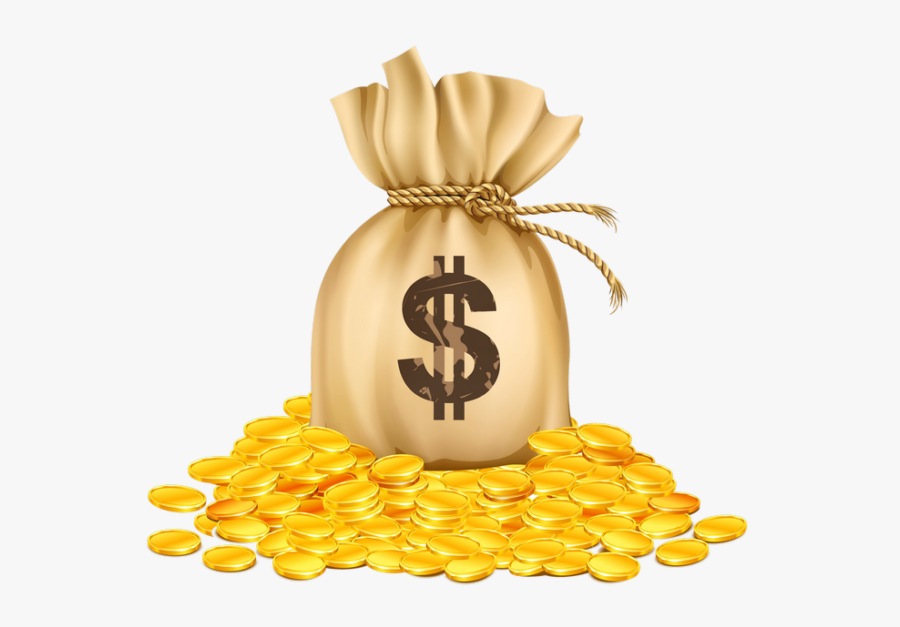 Money Bags Png, Transparent Clipart