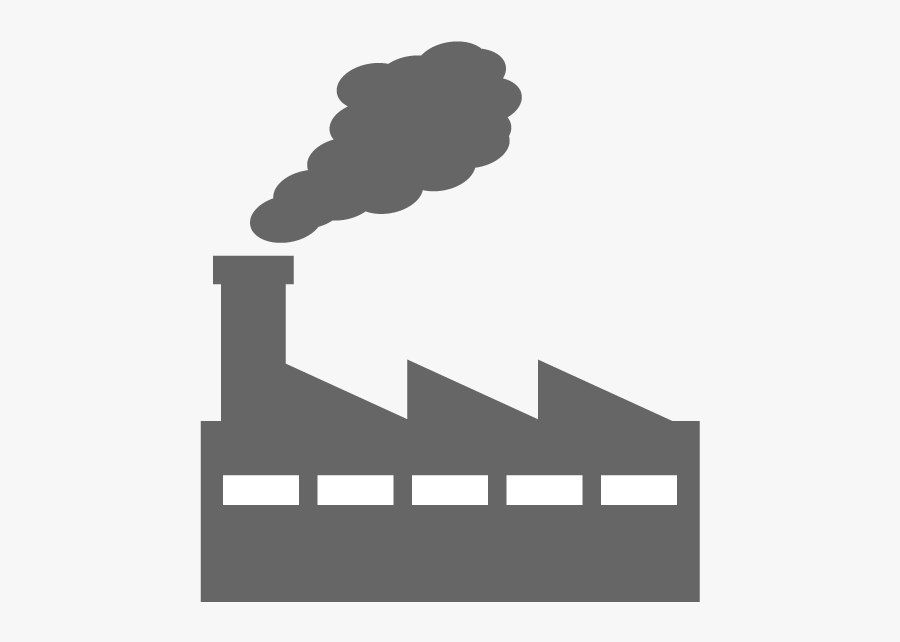 Factory Icon Grey Png, Transparent Clipart