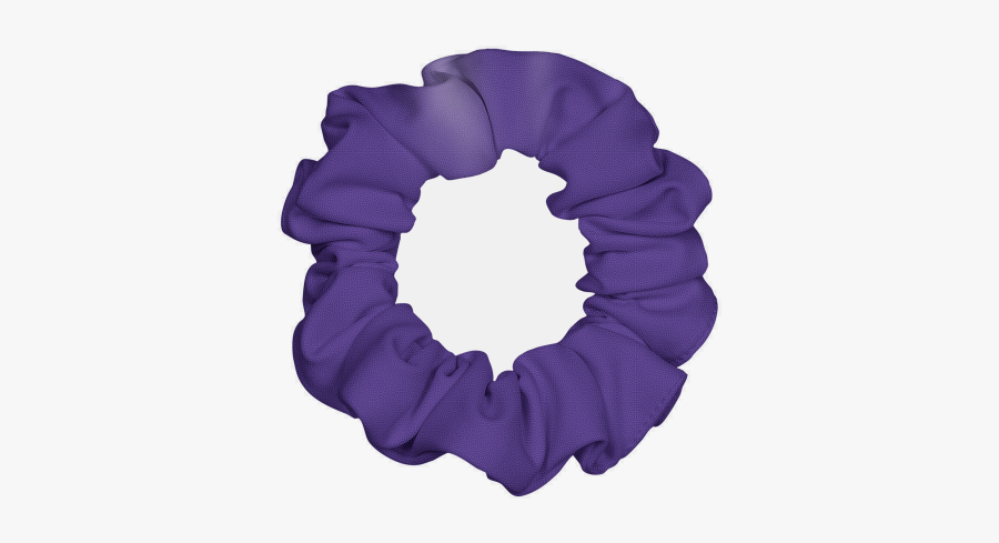 Scrunchie Purple Mystique - Transparent Red Scrunchie Png, Transparent Clipart