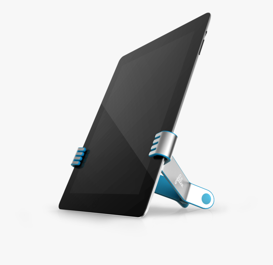 Tablet Clip Phone Stand - Felix Ipad Holder, Transparent Clipart
