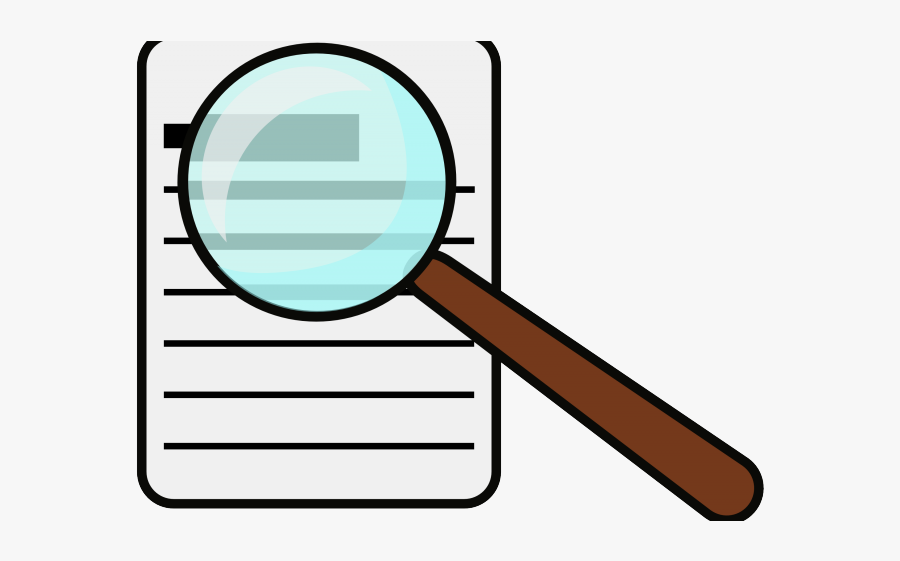 Examine Cliparts - Clip Art Magnifying Glass Detective, Transparent Clipart