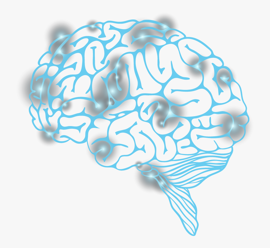 Bright Brain Png, Transparent Clipart