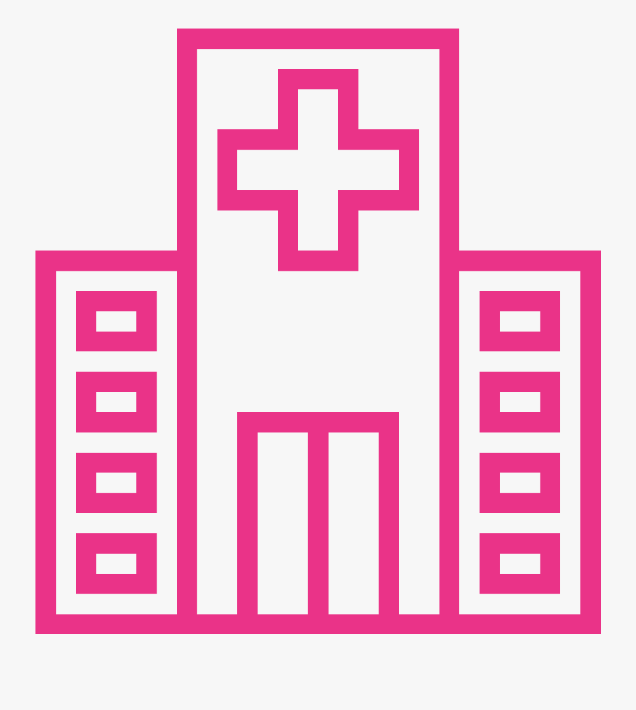 Hospitals & Clinics Icon, Transparent Clipart
