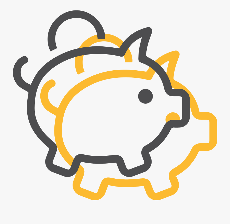 Pay All Of The Farm Expenses Associated With Farming - Clip Art Piggy Bank, Transparent Clipart