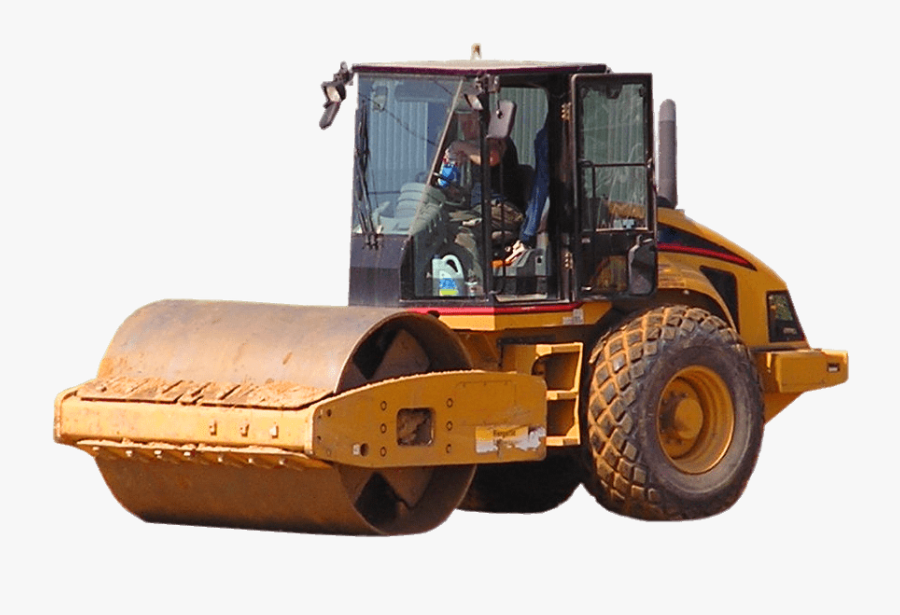 Large Steamroller - Steam Roller, Transparent Clipart