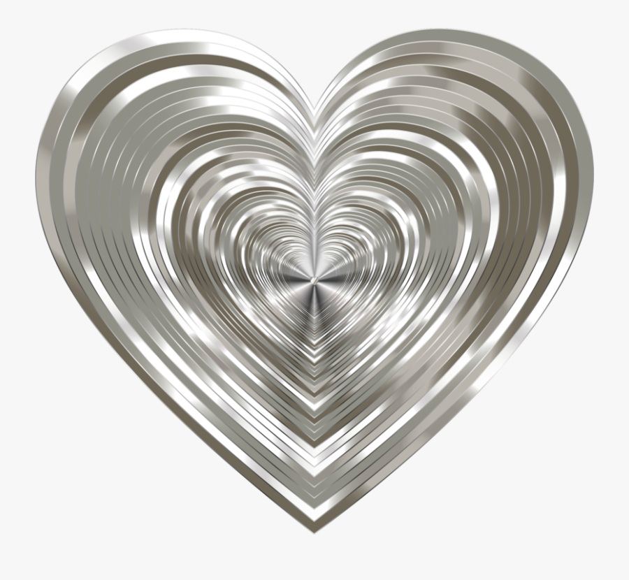 Heart,silver,organ - Heart, Transparent Clipart