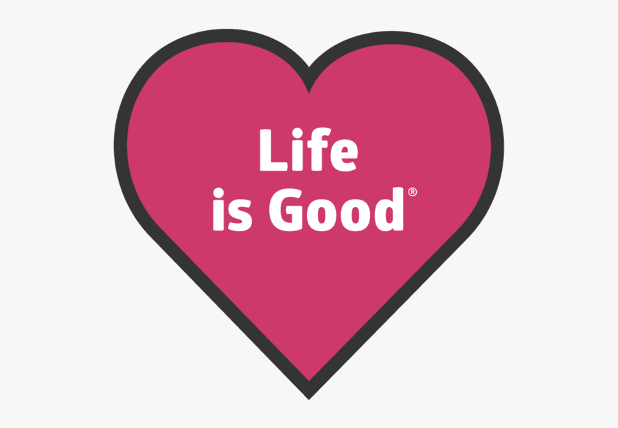 Collection Of High - Life Is Good Heart, Transparent Clipart