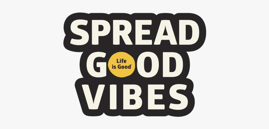 Pinterest Transparent Good Vibes - Spread The Good Vibes Text, Transparent Clipart