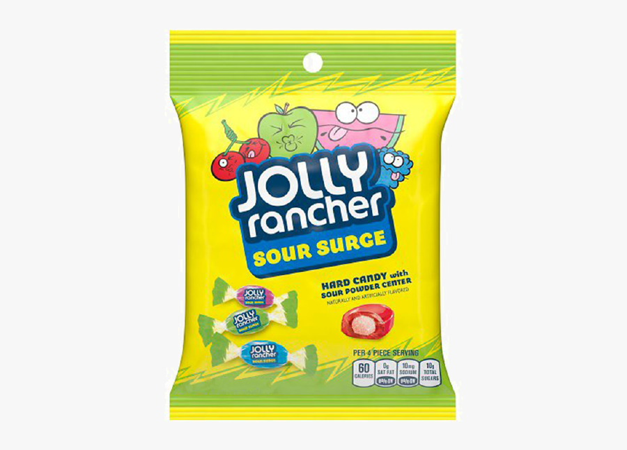 Jolly Rancher Sour Surge - Jolly Rancher Sour, Transparent Clipart