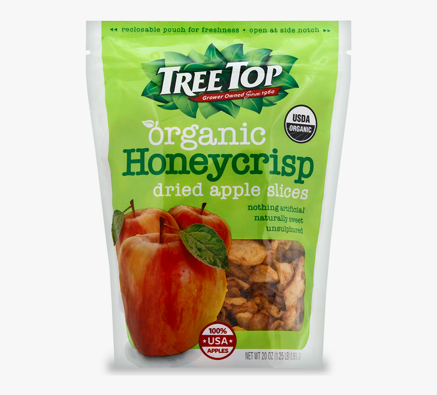 Organic Honeycrisp Dried Apple Slices - Tree Top Honeycrisp Dried Apples, Transparent Clipart