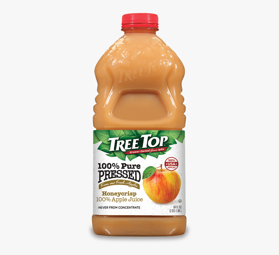 Tree Top Honey Crisp Pressed - Treetop Apple Juice, Transparent Clipart