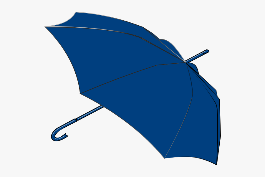 Blue Umbrella Svg Clip Arts - Blue Umbrella Clipart, Transparent Clipart