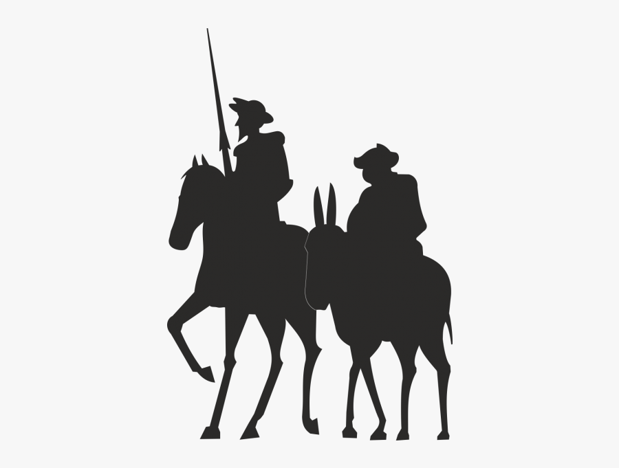Don Quixote Sancho Panza Spanish Literature Novel - Don Quixote Png, Transparent Clipart