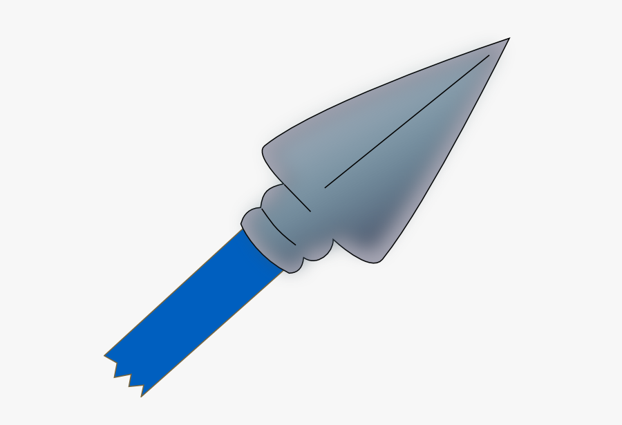 Spear - Clipart - Punta De La Lanza, Transparent Clipart