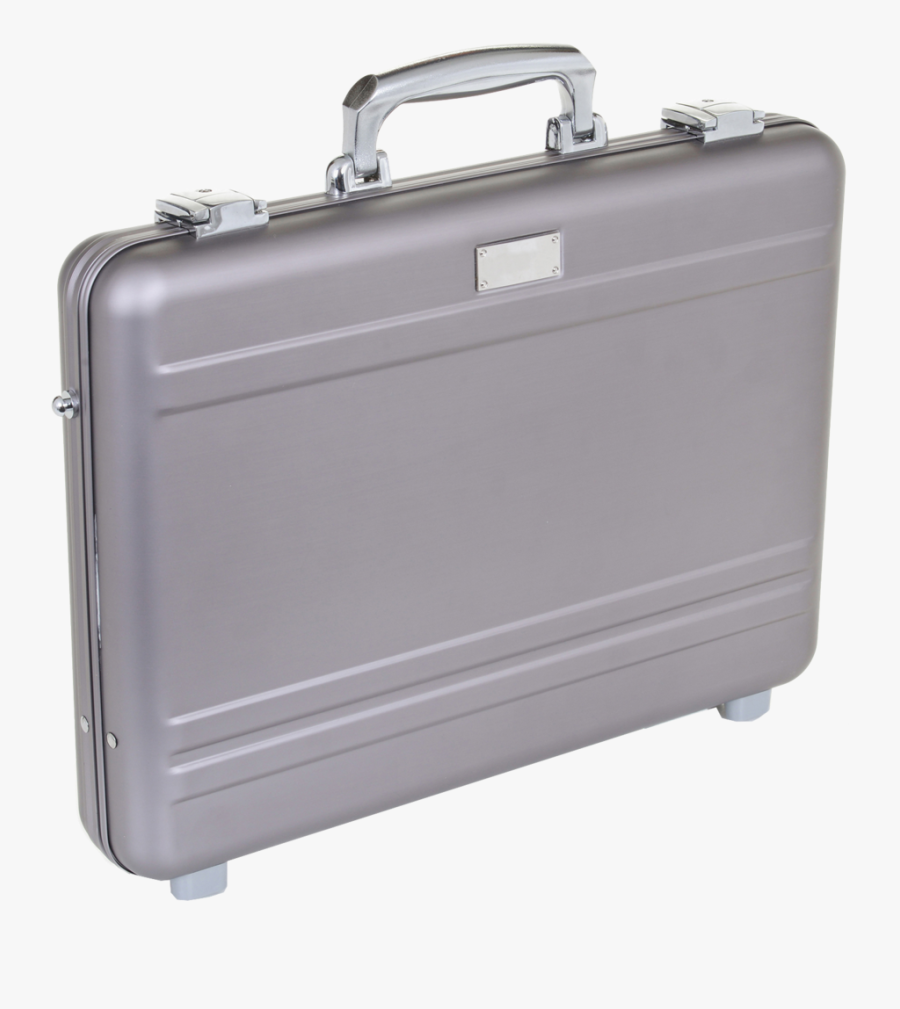 Mline Attache Charcoal Slim - Thin Laptop Briefcase Aluminum, Transparent Clipart