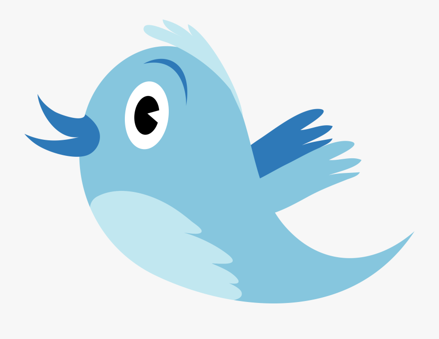 Cartoon,clip Bird - Twitter Logo, Transparent Clipart