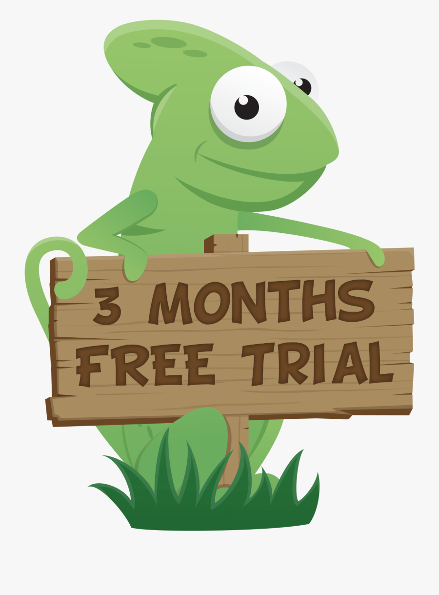3 Months Free Trial - Cartoon, Transparent Clipart
