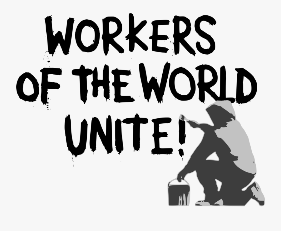 Human Behavior,art,silhouette - Workers Of The World, Transparent Clipart