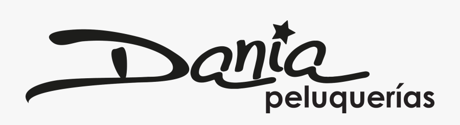 Dania Peluquerías - Calligraphy, Transparent Clipart