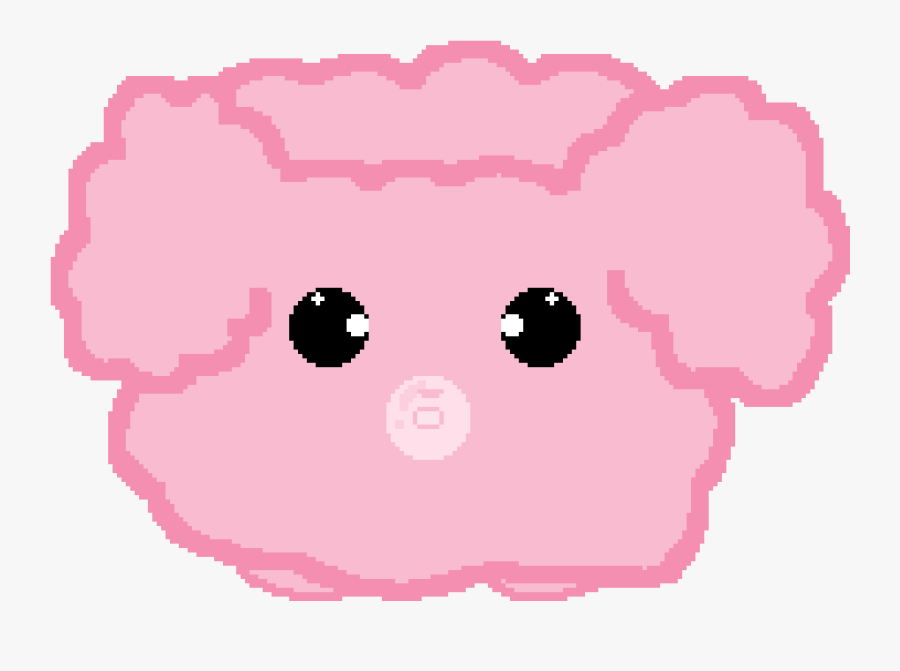Bubble Gum Marshmallow Poodle , Transparent Cartoons, Transparent Clipart