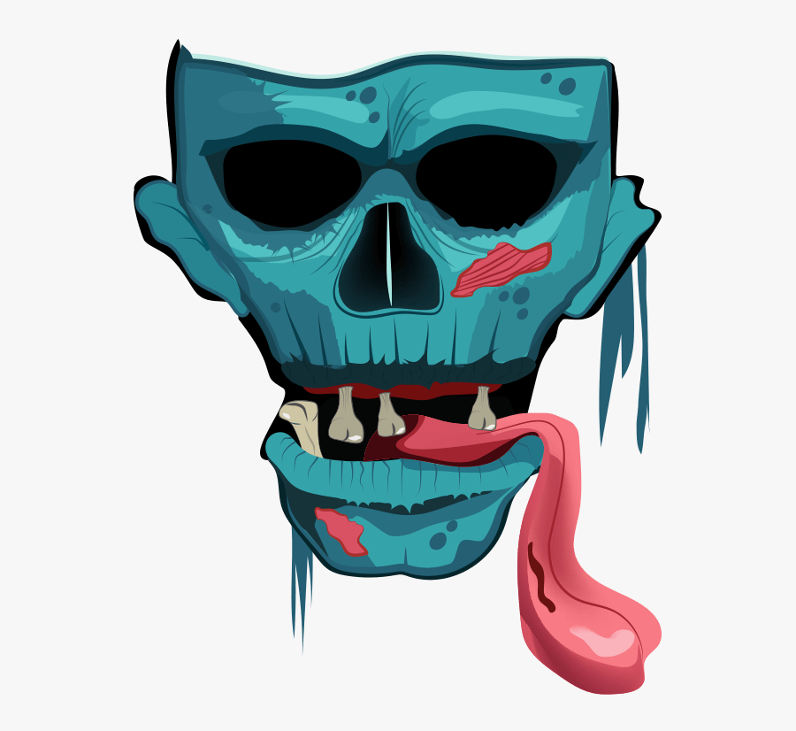 Skull, Transparent Clipart