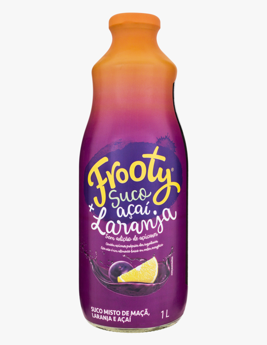 Clip Art Suco A Com Frooty - Suco De Açai Com Laranja, Transparent Clipart