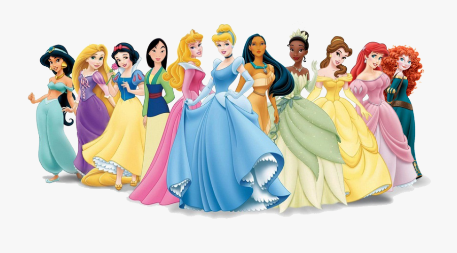 Transparent Background Png Mart - All Disney Princesses Wear Blue, Transparent Clipart
