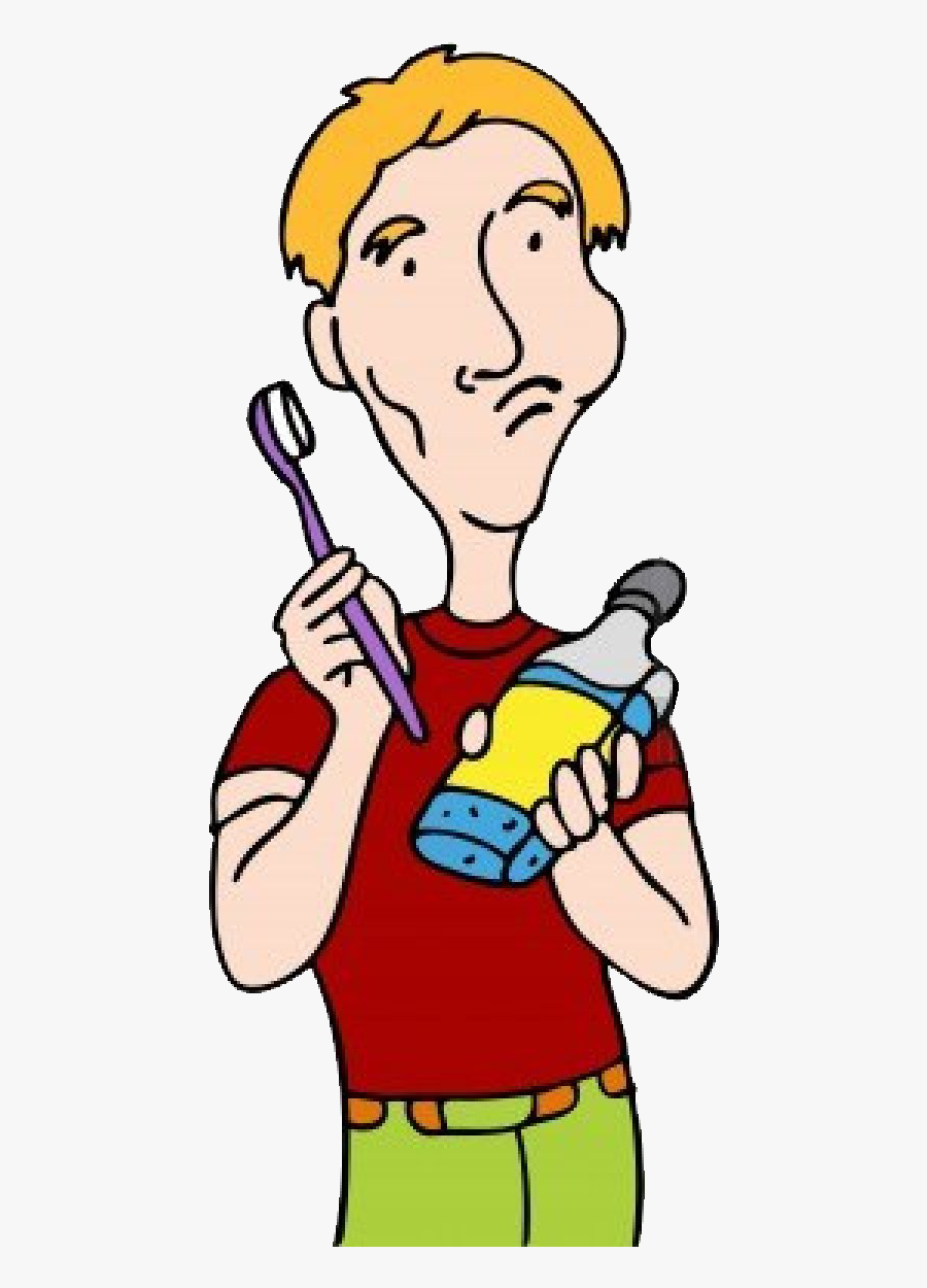 Al Cepillar Los Dientes, No Olvidar Que También Se - Mouthwash, Transparent Clipart