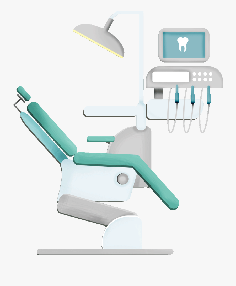 Illustración Mobiliario Clinica Dental - Chair, Transparent Clipart