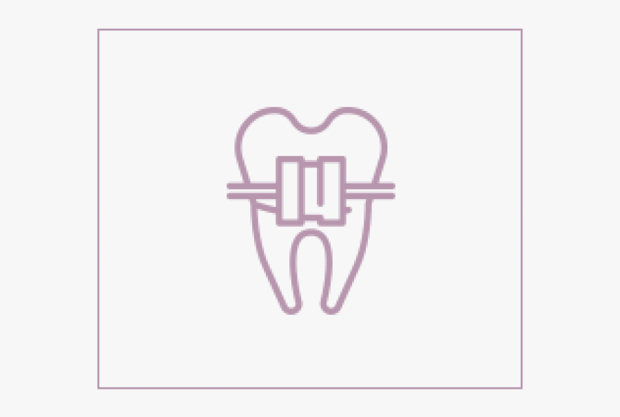 Ortodoncia - Icono Brackets, Transparent Clipart
