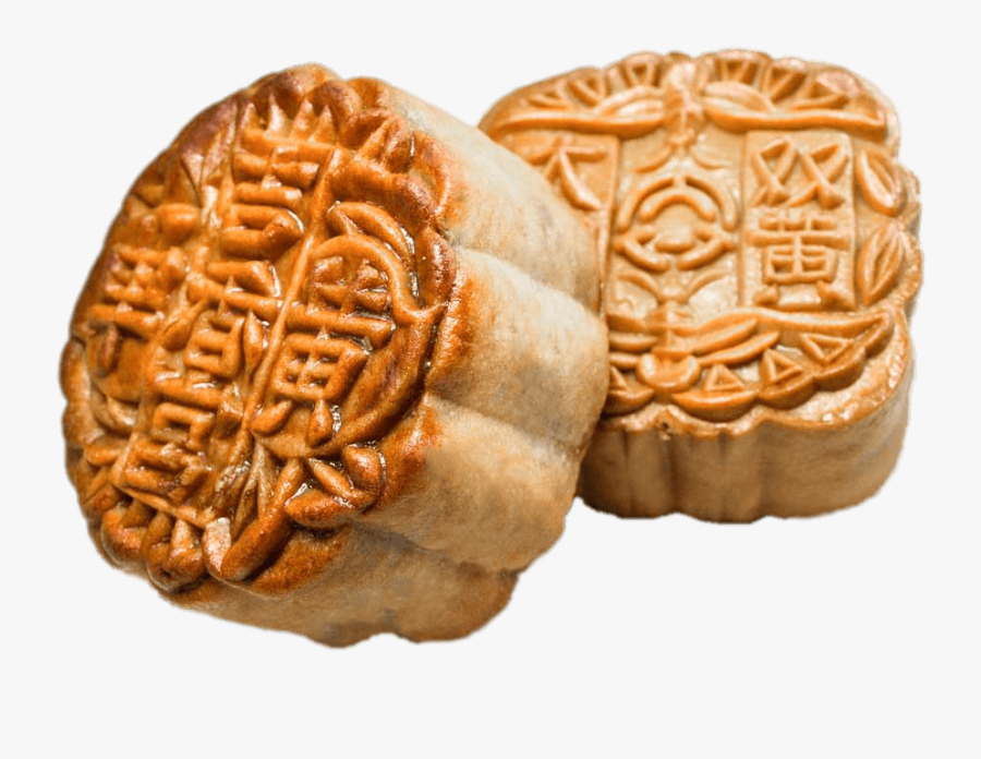 Mooncakes With Detailed Inscription - Mooncake Receta, Transparent Clipart