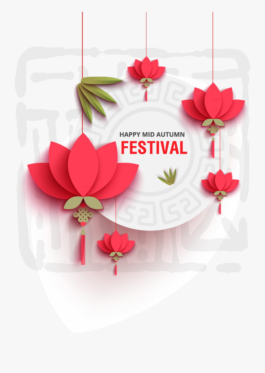 Clip Art Happy M - Mid Autumn Festival 2018 Greetings, Transparent Clipart