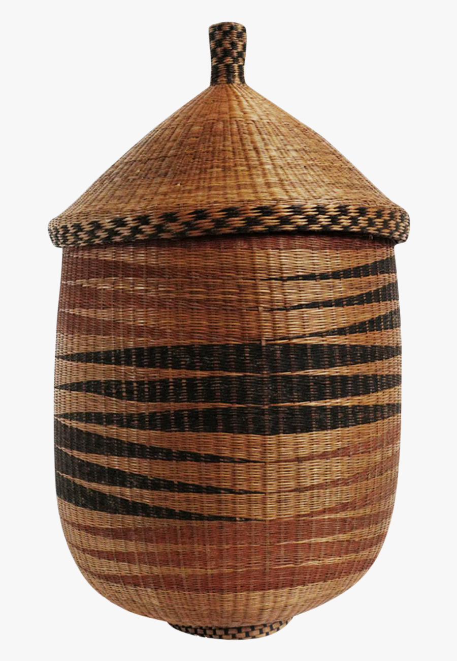 Clip Art Old Basket - Storage Basket, Transparent Clipart
