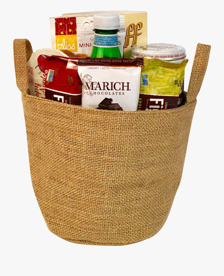 Gift Basket Png - Mishloach Manot, Transparent Clipart