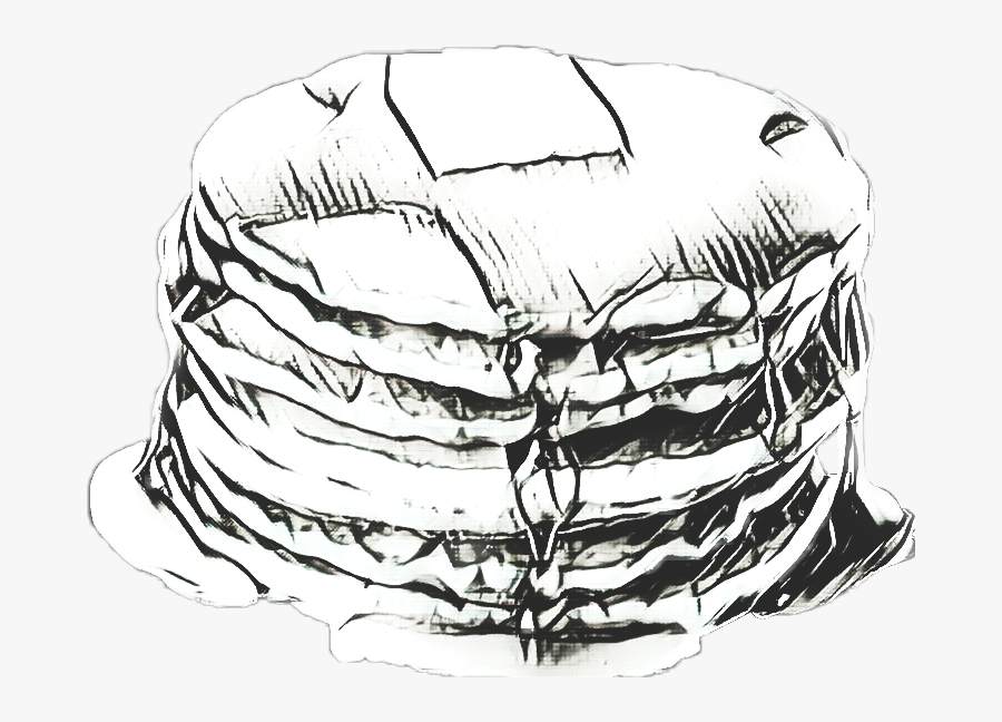 #pancakes #beautifull - Sketch, Transparent Clipart