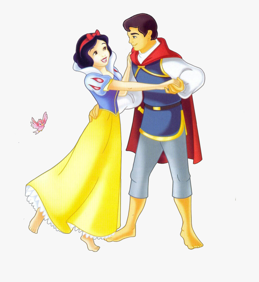 Prince Charming Snow White Seven Dwarfs Evil Queen - Princess Snow White And Prince, Transparent Clipart