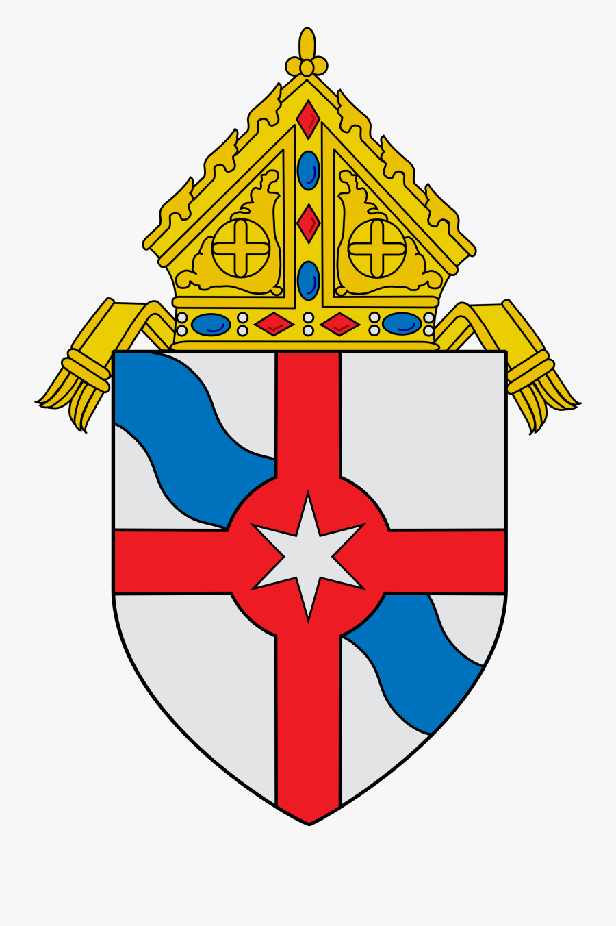 640px-roman Catholic Diocese Of Fall River - Diocese Of Fall River, Transparent Clipart