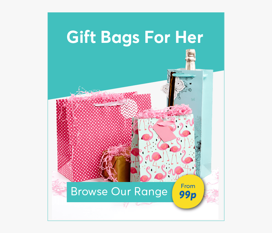 Gift Bags And Wrap For Her - Craft, Transparent Clipart