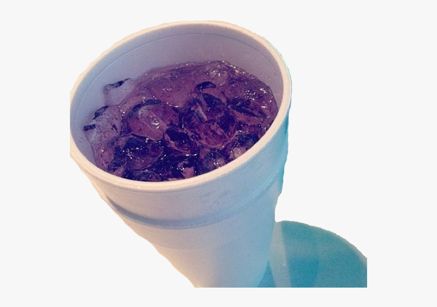 Purple Drank Cup Codeine Styrofoam Drink - Lean Png Transparent, Transparent Clipart
