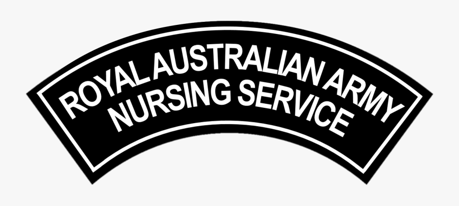 Royal Australian Army Nursing Service Battledress Flash - Gamcare, Transparent Clipart