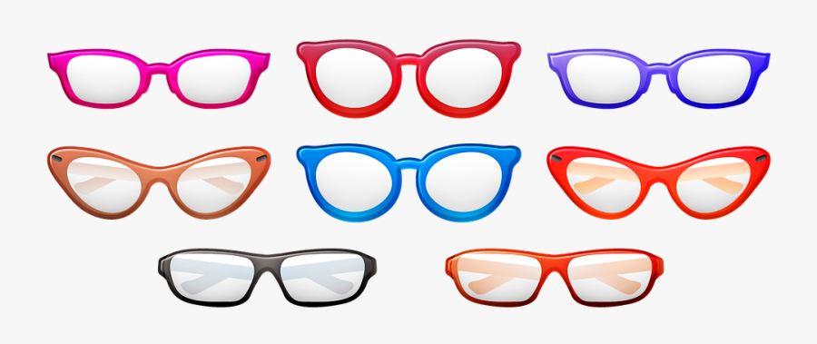 Glasses, Fashion, Eyewear, Sunglasses, Person, Sparkle - Glasses, Transparent Clipart