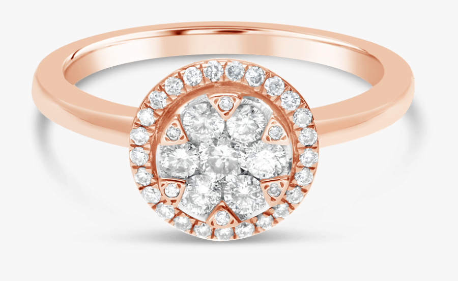 Diamond Circle Png - Engagement Ring, Transparent Clipart