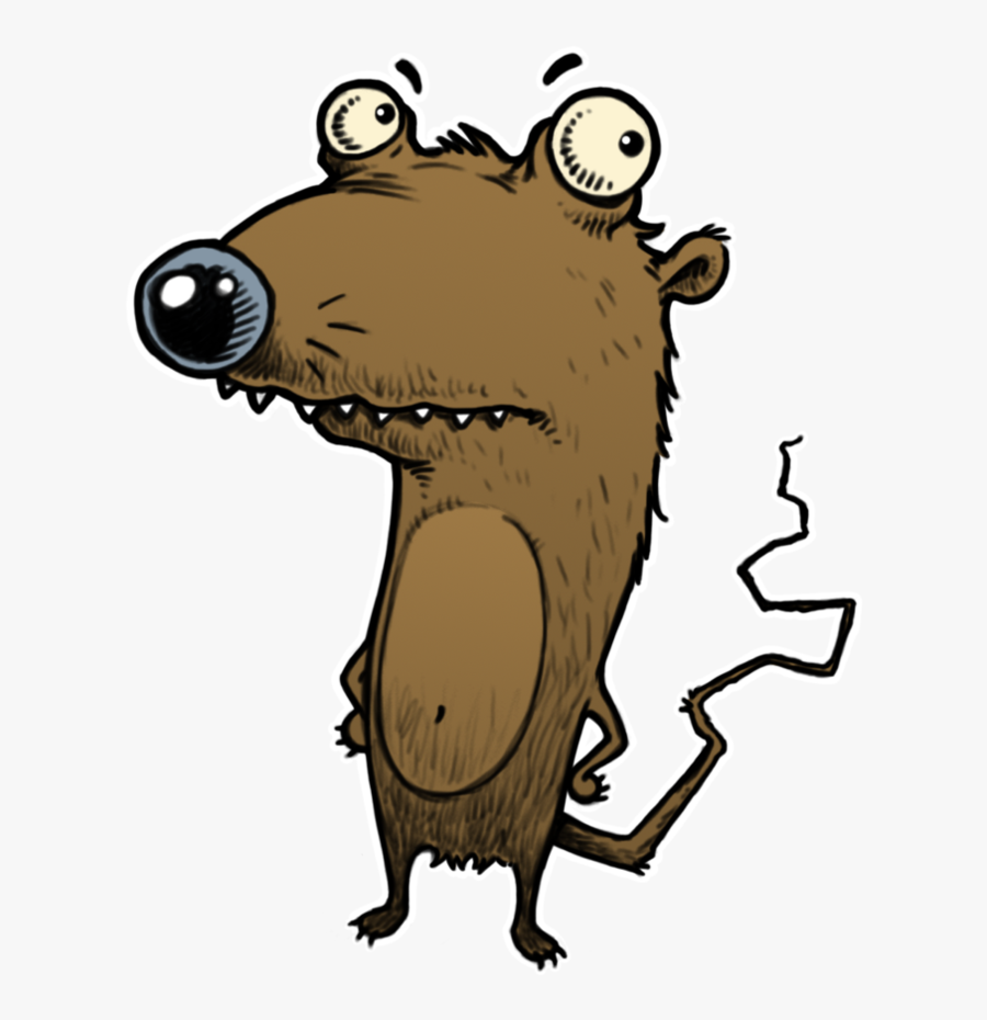 Rat Cartoon Png - Cartoon Rat Png, Transparent Clipart