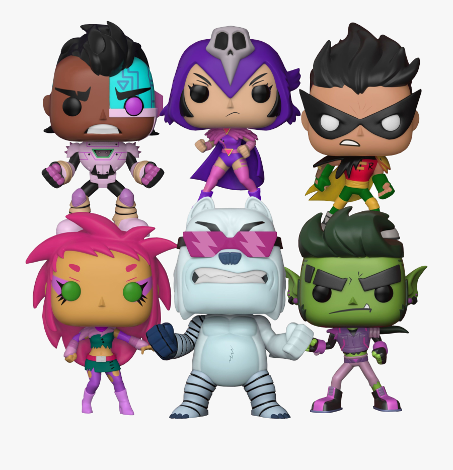 Teen Titans Go The Night Begins To Shine Funko Pop, Transparent Clipart